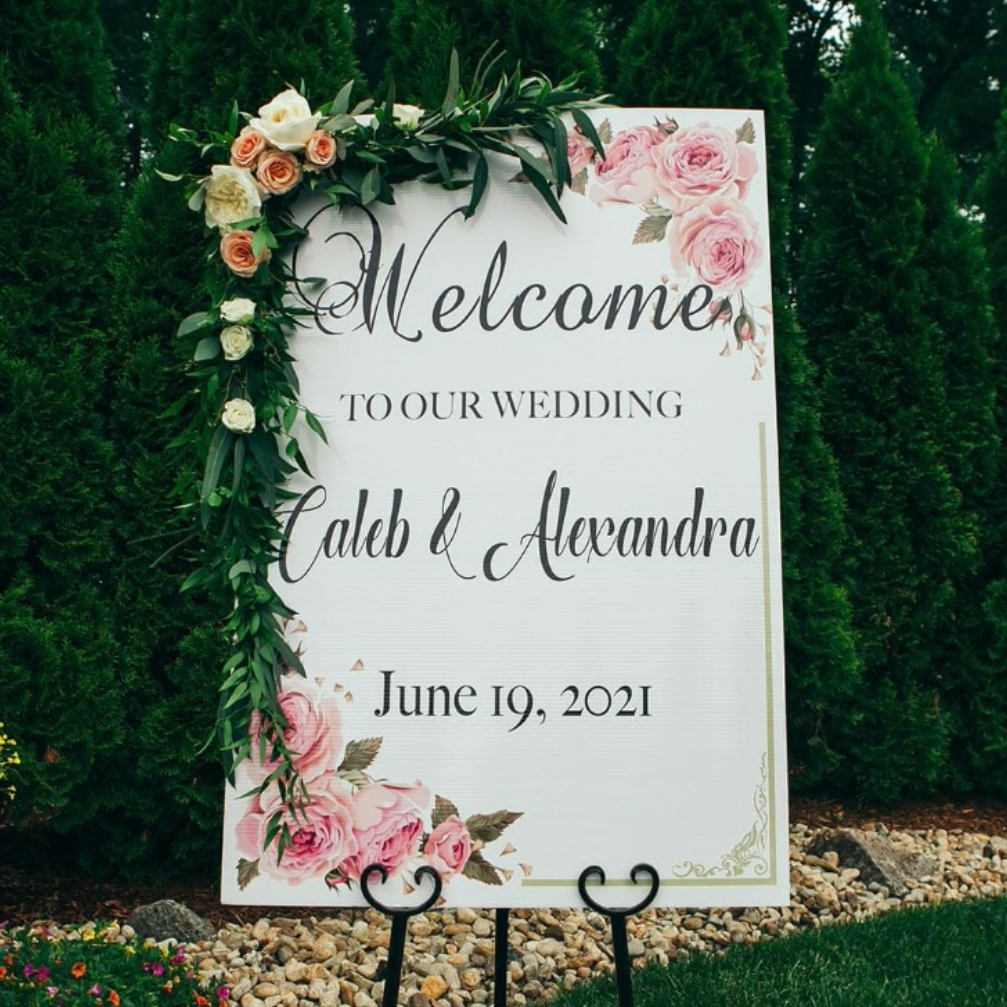 Coroplast Sign